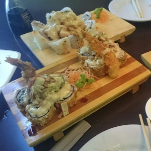 Fuji Roll (al fondo) y Tatanui Roll 