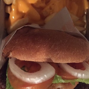 Hamburguesa Shack. 100% Recomendada. 