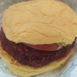 Hamburguesa chicken shack. Amo demasiado este pollo ?