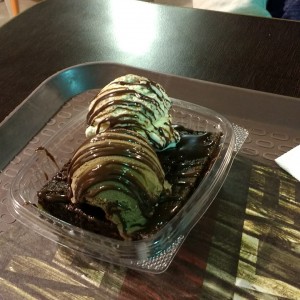 brownie helado