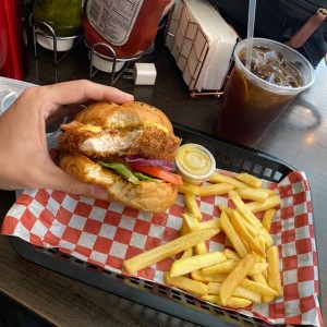 Hamburguesas - Hamburguesa Pollo