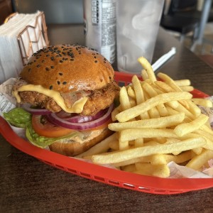 Hamburguesa de pollo 