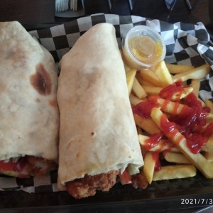 Wrap de Pollo Crispy