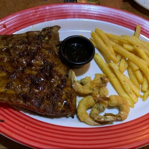 Ribs and Shrimps
