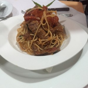 Pasta Fileto con Carne