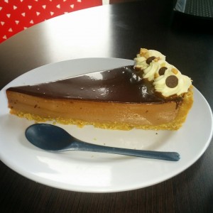 Pudin de Chocolate y Mani
