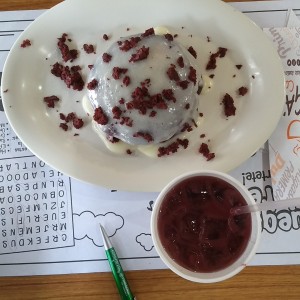 Panquecas Red Velvet