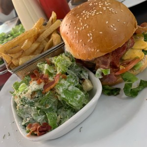 Hamburguesa Washington, buenisima