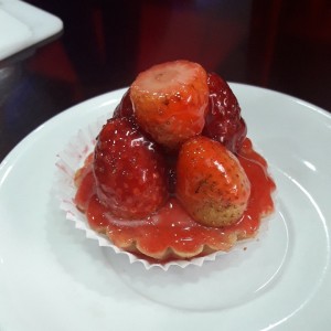 Tartaleta de fresas