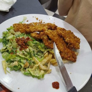 pollo a la canasta junior