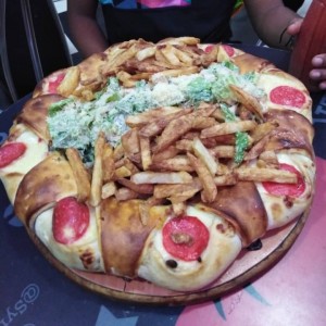 Pizza Explotada