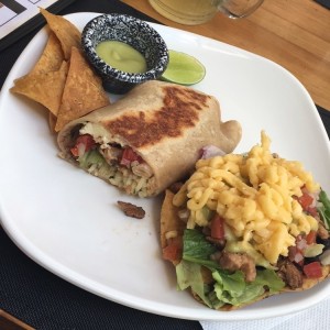 Burrito y Tostada