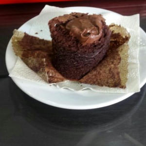 fondant de chocolate