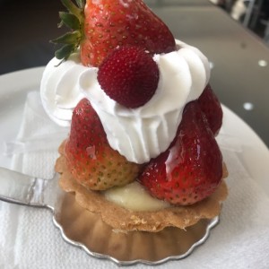 tartaleta de fresa