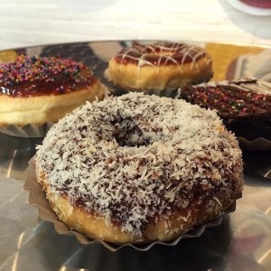 Rosca cubierta de coco