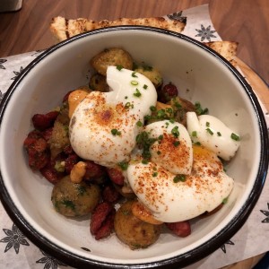 huevos estrellados