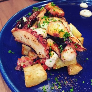 pulpo con papas de la abuela