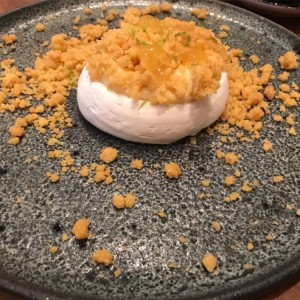 Pie de limon invertido
