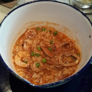 cazuela de mariscos 