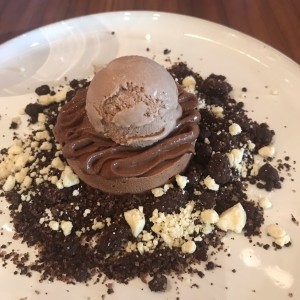 postre llamado choclate puyado