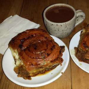 Golfeados con Chocolate Caliente
