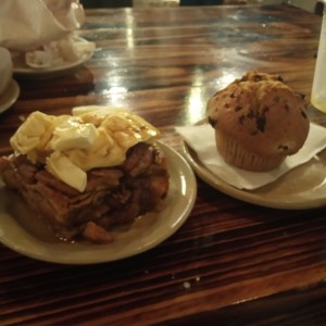 Golfeado y cupcake
