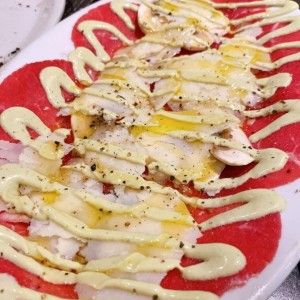 Carpaccio de lomito