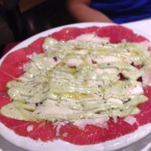 Carpaccio de Lomito