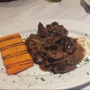 higaditos de pollo con polenta