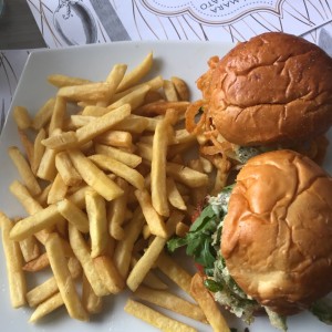 Duo de hamburguesas 