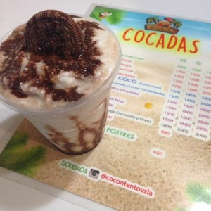 Cocada Rumbero (Chocolate, Oreo y Toddy) 