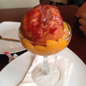 Helado frito 