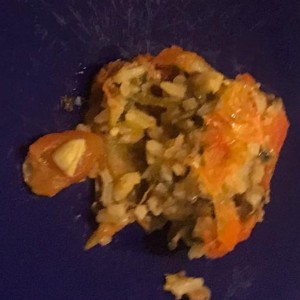 Tomate Relleno con Carne y Arroz, Espectacular