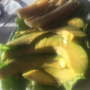 Ensalada de Aguacate, muy buena..!