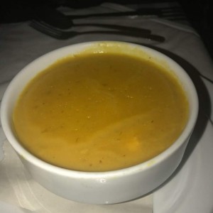 Crema de Mariscos, Buena, algo pesada hoy