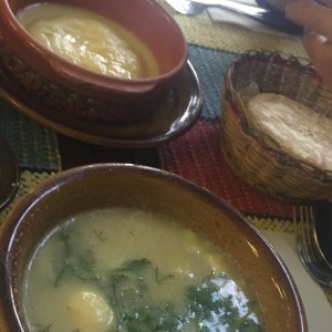 queso al horno. pizca y arepa andina 