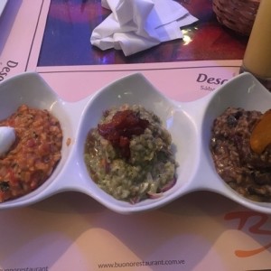 Trio de risotto