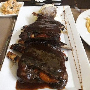 costillas bbq