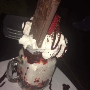 Milshake Fresas con crema