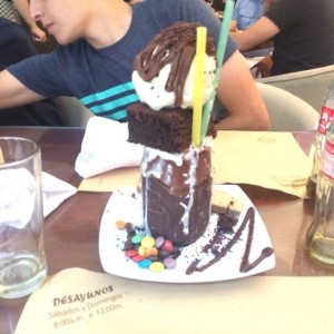 Merengada de Nutella y Jarra Comestible de Chocolate