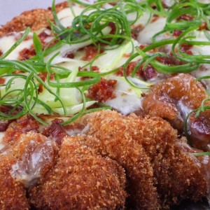 La de tocineta Milanesa