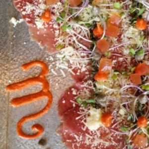 carpaccio de lomito
