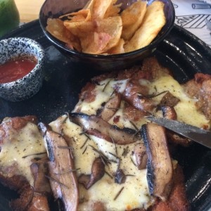 milanesa funghi