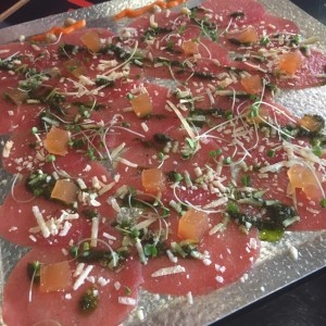 Carpaccio de lomito