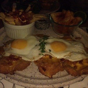 Milanesa de pollo "Americana"