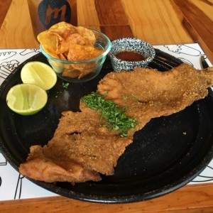 Milanesa tradicional