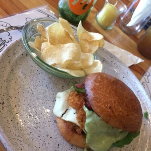 milaburguer de pollo crispy