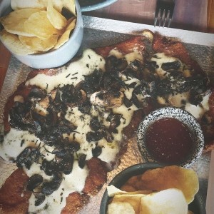Milanesa Funghi