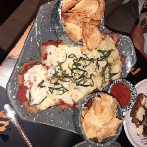 Milanesa a la parmesana