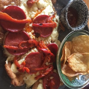 milanesa peperoni